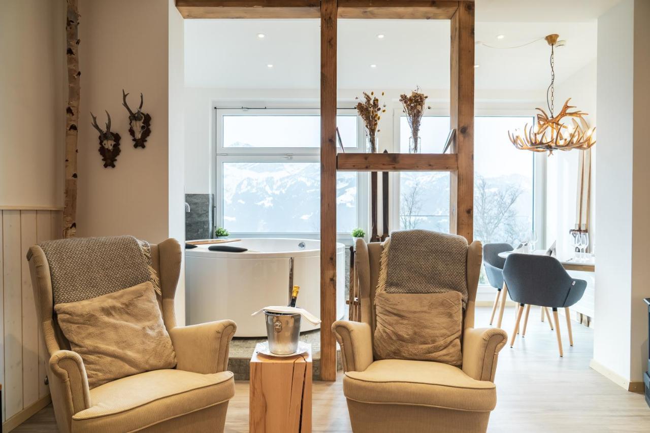 Hotel Zeit & Traum Privat Spa Беатенберг Екстериор снимка